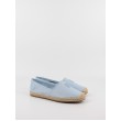 Women Espadrille Tommy Hilfiger Embroidered Flat Espadrille FW0FW07721-C10 Lt Blue