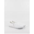 Women Sneaker Tommy Hilfiger Canvas Slip On Sneaker FW0FW07806-YBS White