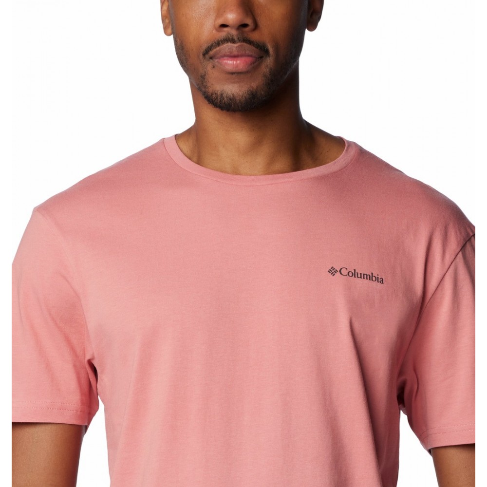 Men's Columbia North Cascades™ Short Sleeve Tee  1834041A-629 Pink Agave