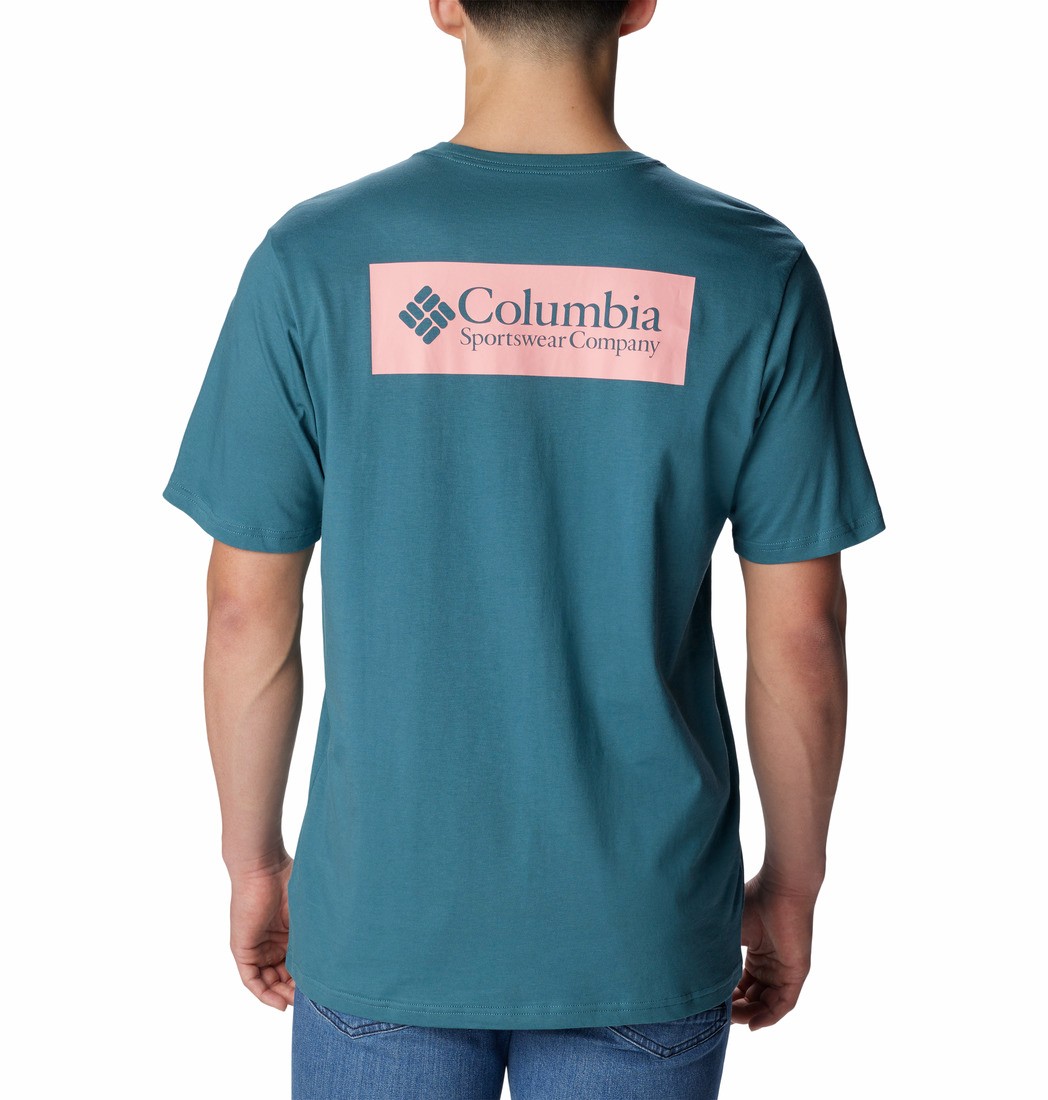 Men's Columbia North Cascades™ Short Sleeve Tee  1834041A-336 Cloudburst