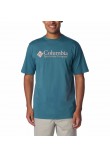 Ανδρική Μπλούζα Columbia CSC Basic Logo™ Short Sleeve Tee  1680053-336 Πετρόλ