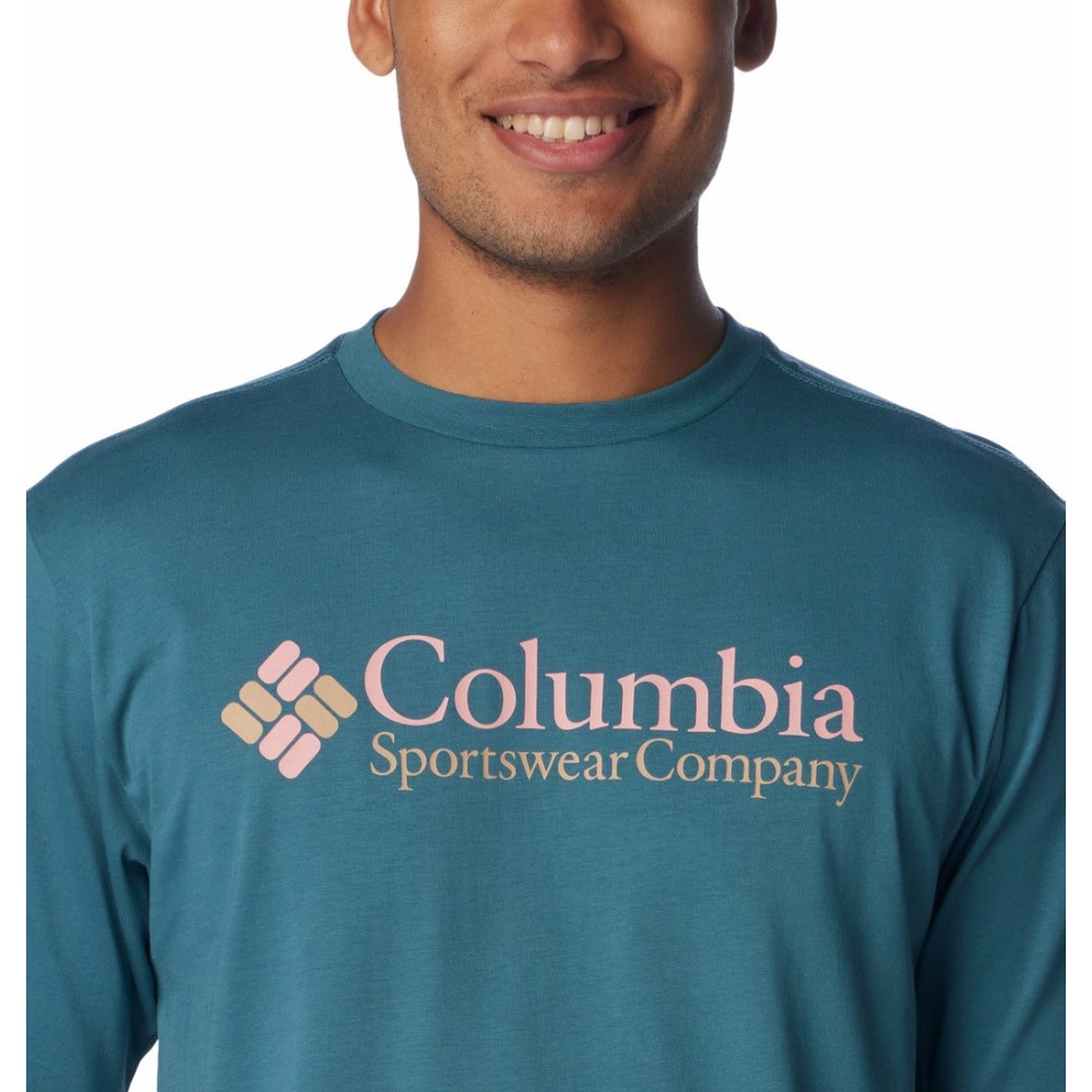 Men's Columbia CSC Basic Logo™ Short Sleeve Tee  1680053-336 Cloudburst