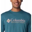 Ανδρική Μπλούζα Columbia CSC Basic Logo™ Short Sleeve Tee  1680053-336 Πετρόλ
