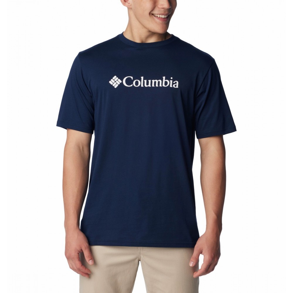 Ανδρική Μπλούζα Columbia CSC Basic Logo™ Short Sleeve Tee  1680053-475 Μπλε