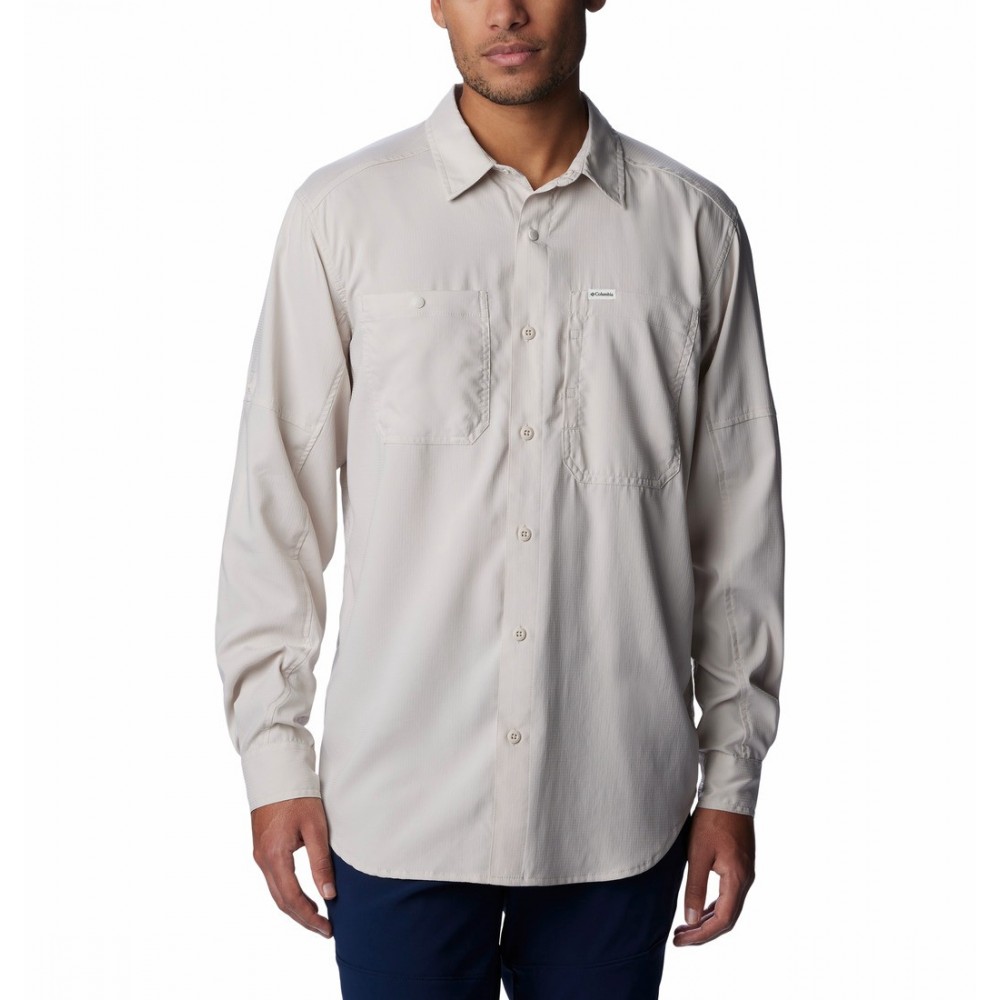 Columbia Men's Silver Ridge Utility Lite Long Sleeve Shirt 2012932-278 White