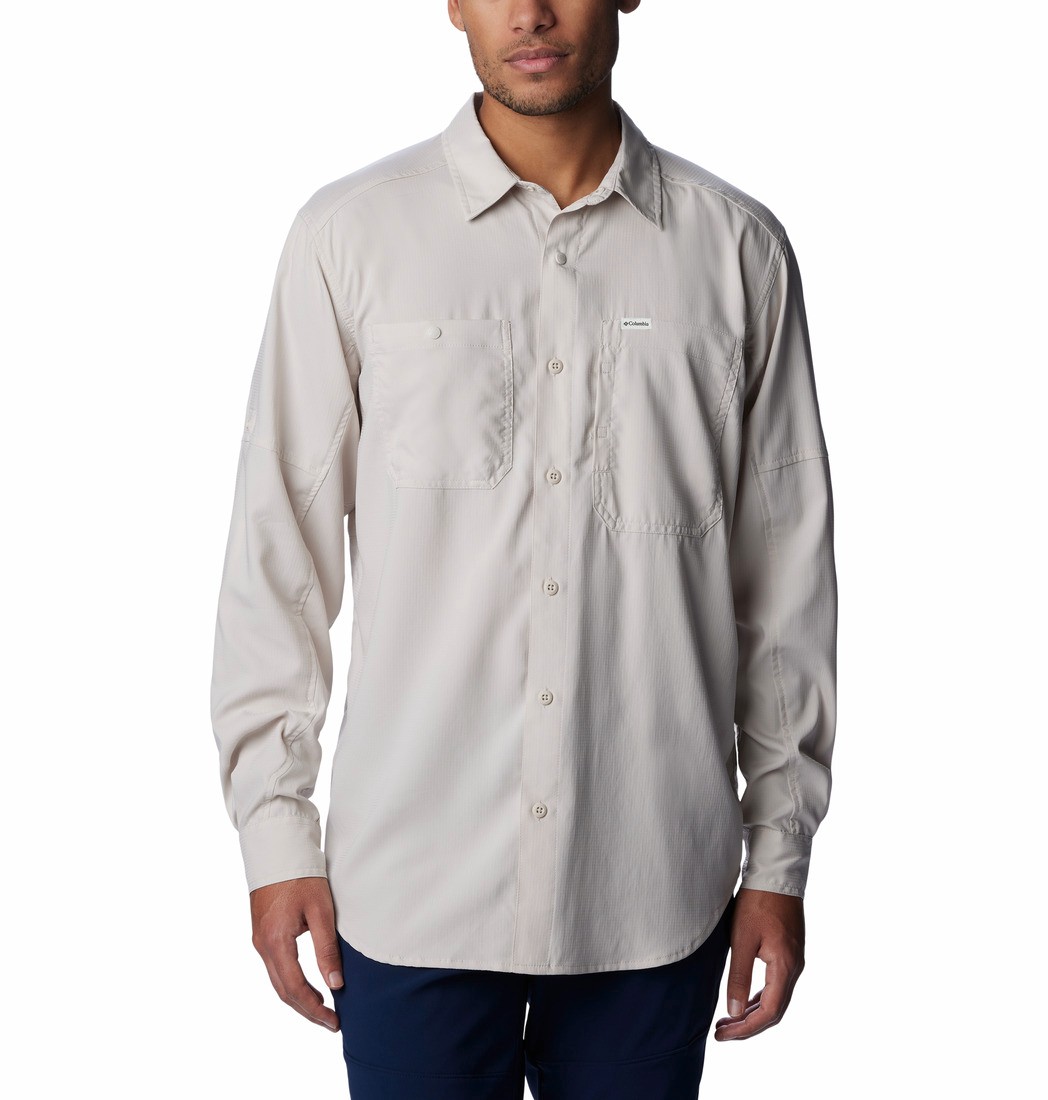 Columbia Men's Silver Ridge Utility Lite Long Sleeve Shirt 2012932-278 White