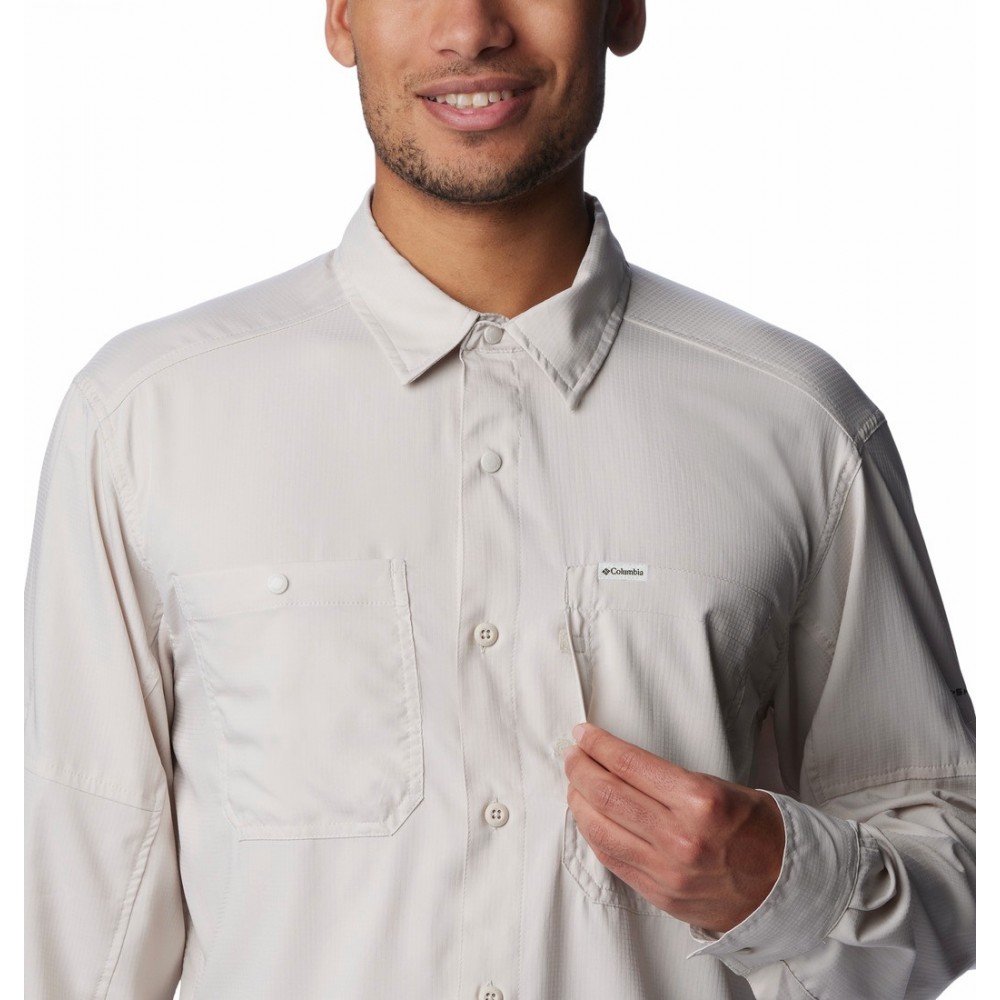 Columbia Men's Silver Ridge Utility Lite Long Sleeve Shirt 2012932-278 White