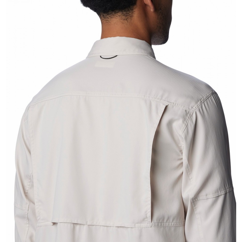 Columbia Men's Silver Ridge Utility Lite Long Sleeve Shirt 2012932-278 White