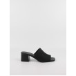 Women's Mule Calvin KLein Heel Mule 45 Mono Jacq HW0HW01936-BEH Black