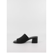 Women's Mule Calvin KLein Heel Mule 45 Mono Jacq HW0HW01936-BEH Black