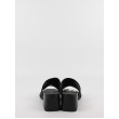 Women's Mule Calvin KLein Heel Mule 45 Mono Jacq HW0HW01936-BEH Black