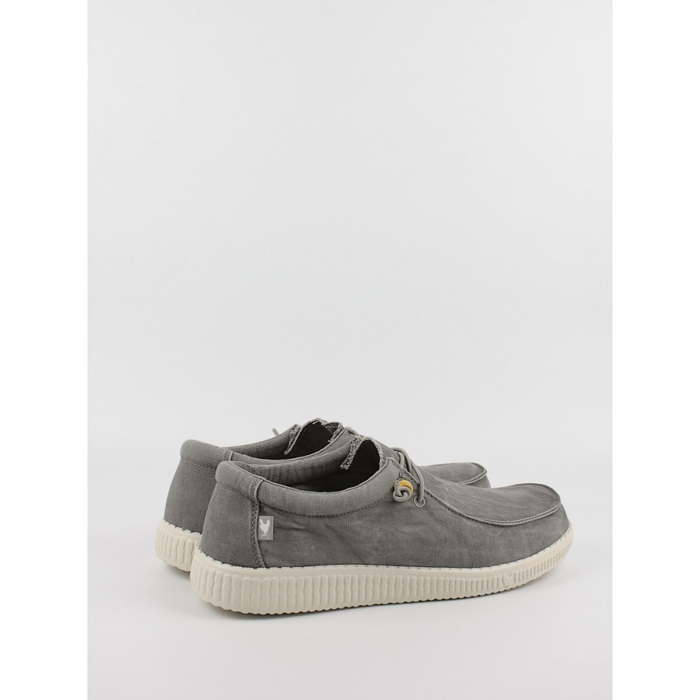 Ανδρικό παπούτσι Walk In Pitas Wallabi Washed WP150 Slate Grey