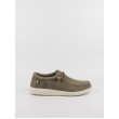 Ανδρικό παπούτσι Walk In Pitas Wallabi Washed WP150 Taupe