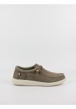 Ανδρικό παπούτσι Walk In Pitas Wallabi Washed WP150 Taupe