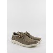 Ανδρικό παπούτσι Walk In Pitas Wallabi Washed WP150 Taupe