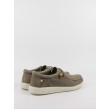 Ανδρικό παπούτσι Walk In Pitas Wallabi Washed WP150 Taupe