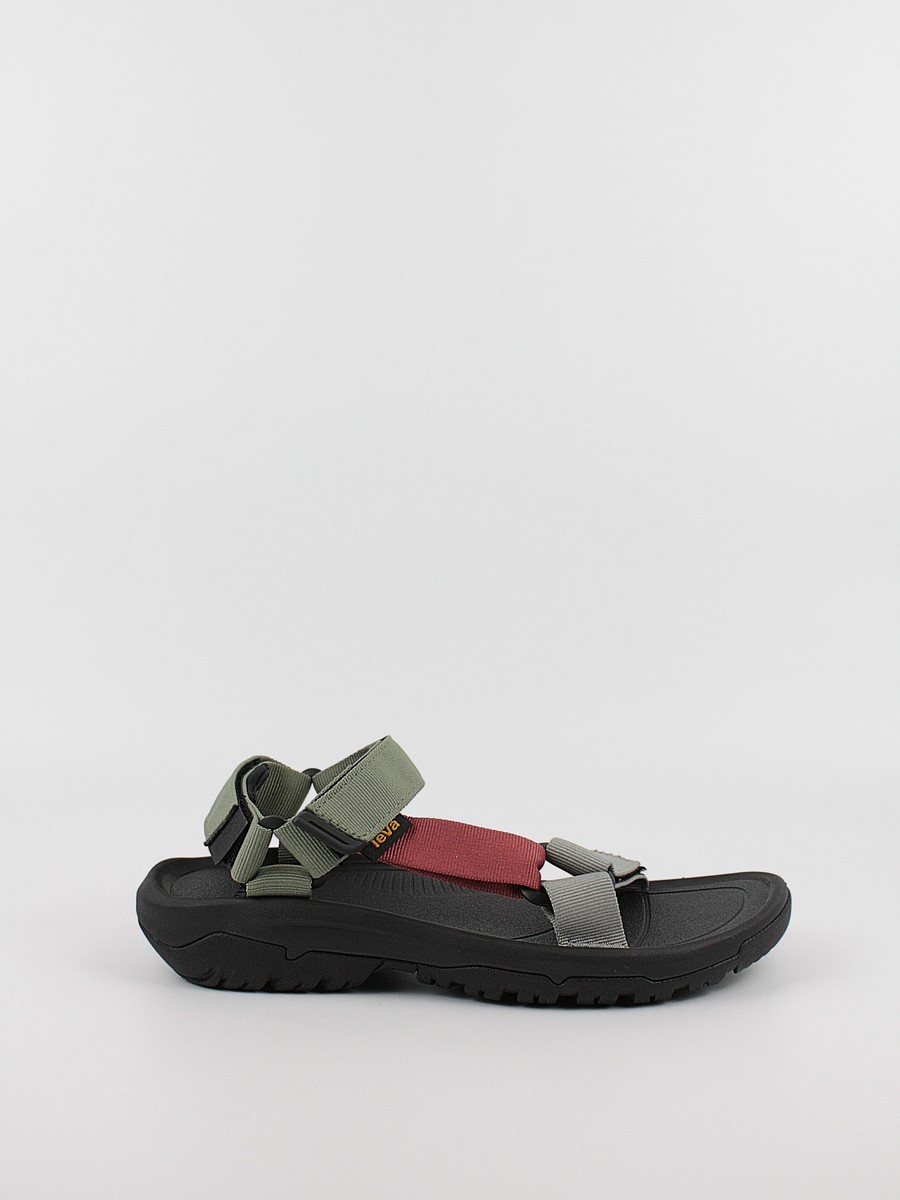 Mens Sandals Teva Hurricane XLT2 1019234-OBRM Olivine/ Brick Red Multi