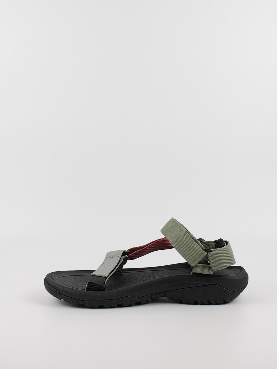 Mens Sandals Teva Hurricane XLT2 1019234-OBRM Olivine/ Brick Red Multi