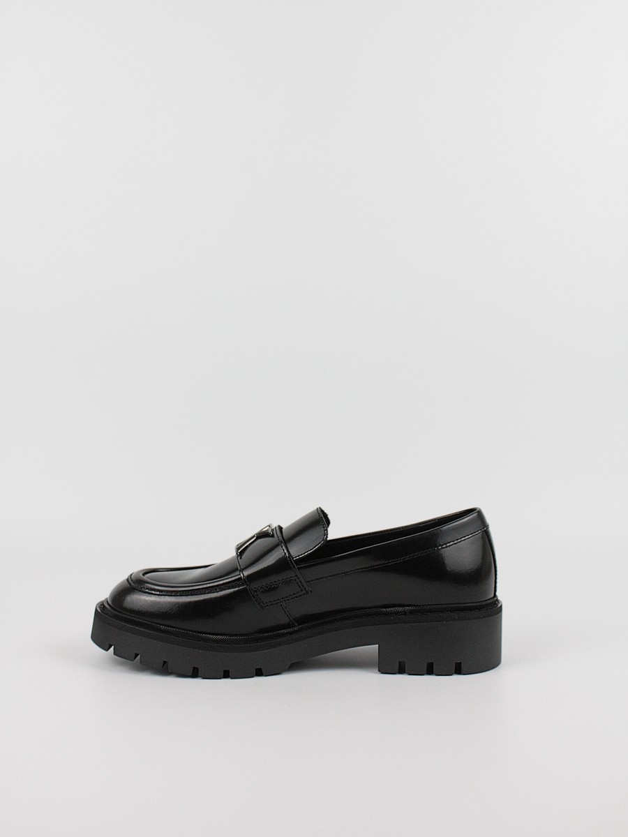 Γυναικείo Loafer Calvin KLein Combat Loafer Mg Mtl YW0YW01503-0GT Μαύρo