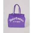 Women Bag Juicy Couture Iris Towelling Large Shopper BEJIR7467WJZ603 Purple
