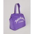Women Bag Juicy Couture Iris Towelling Large Shopper BEJIR7467WJZ603 Purple