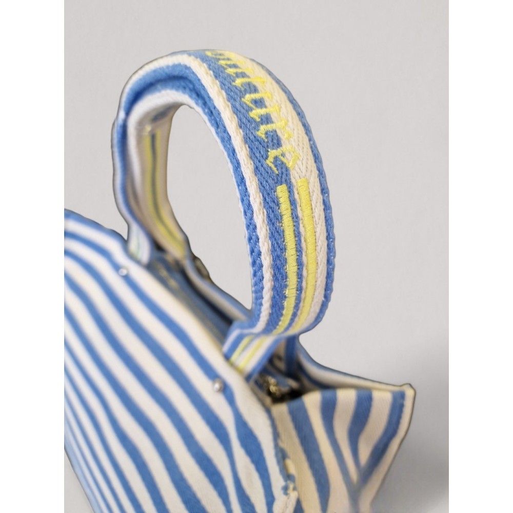Γυναικεία Τσάντα Juicy Couture Iris Beach Bag Striped Version BEJIR7470WJZ200 Μπλε