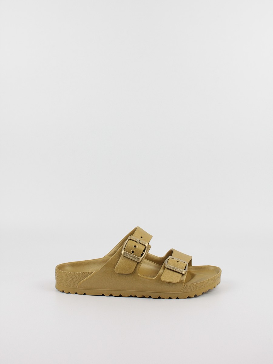 Women;s Sandals Birkenstock Arizona Eva 1022465 Glamour Gold