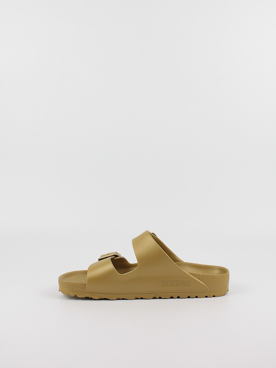 Women;s Sandals Birkenstock Arizona Eva 1022465 Glamour Gold