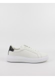 Men Sneaker Calvin KLein Low Top Lace Up Lth HM0HM01016-0Κ9 White