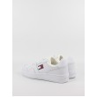 Ανδρικό Sneaker Tommy Hilfiger Tjm Retro Basket Ess EM0EM01395-YBR Ασπρο