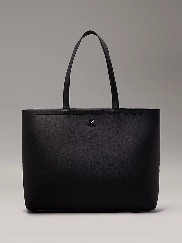 Women's Bag Calvin Klein Minimal MonogramSlim Tote 34 K60K612236-0GR Black