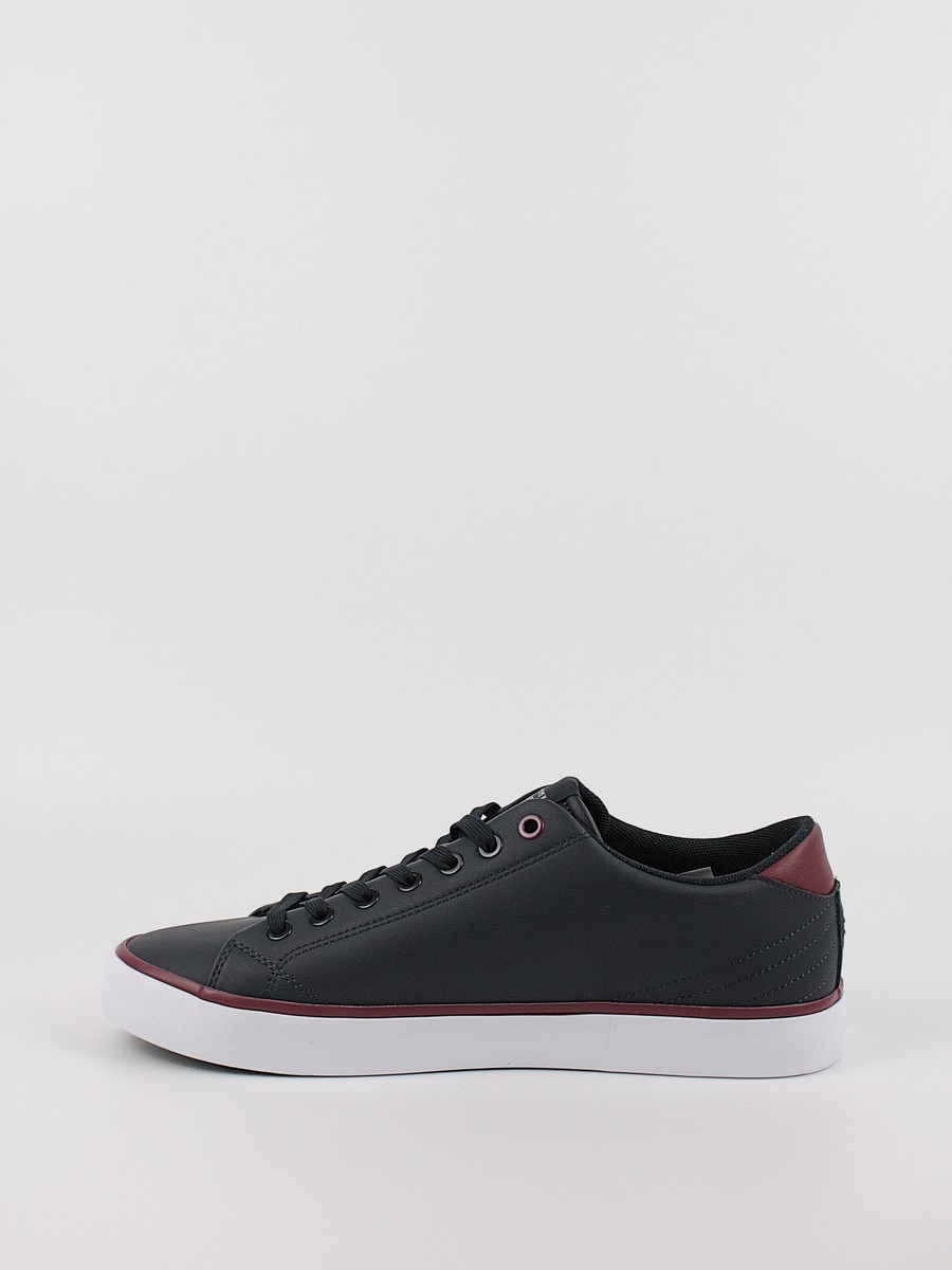 Ανδρικά Sneaker Tommy Hilfiger Th Hi Vulk Core Low Leather FM0FM05041-DW5 Μπλε