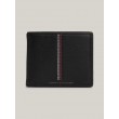 Ανδρικό Πορτοφόλι Tommy Hilfiger Th Casual Extra Cc And Coin AM0AM12526-BDS Μαύρο