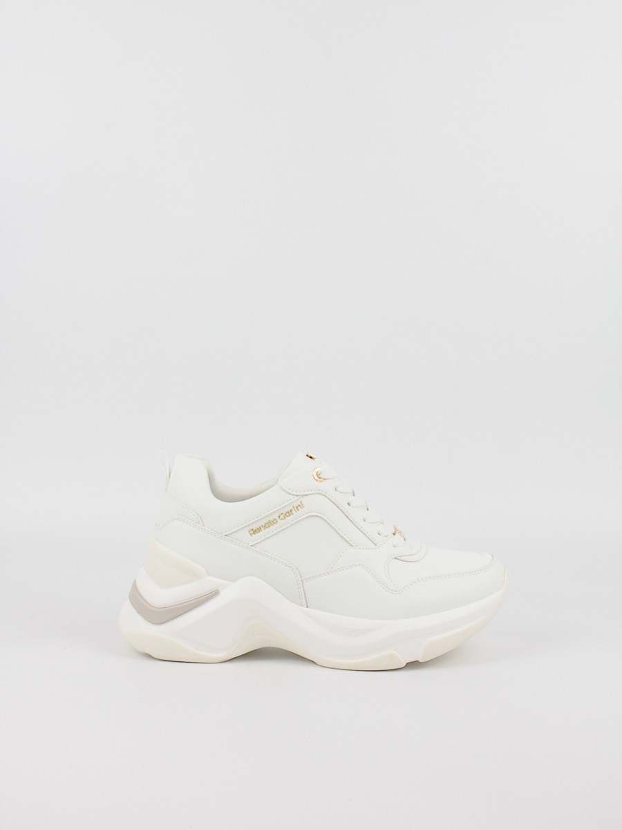 Γυναικείο Sneaker Renato Garini T119R6173651 Ασπρο