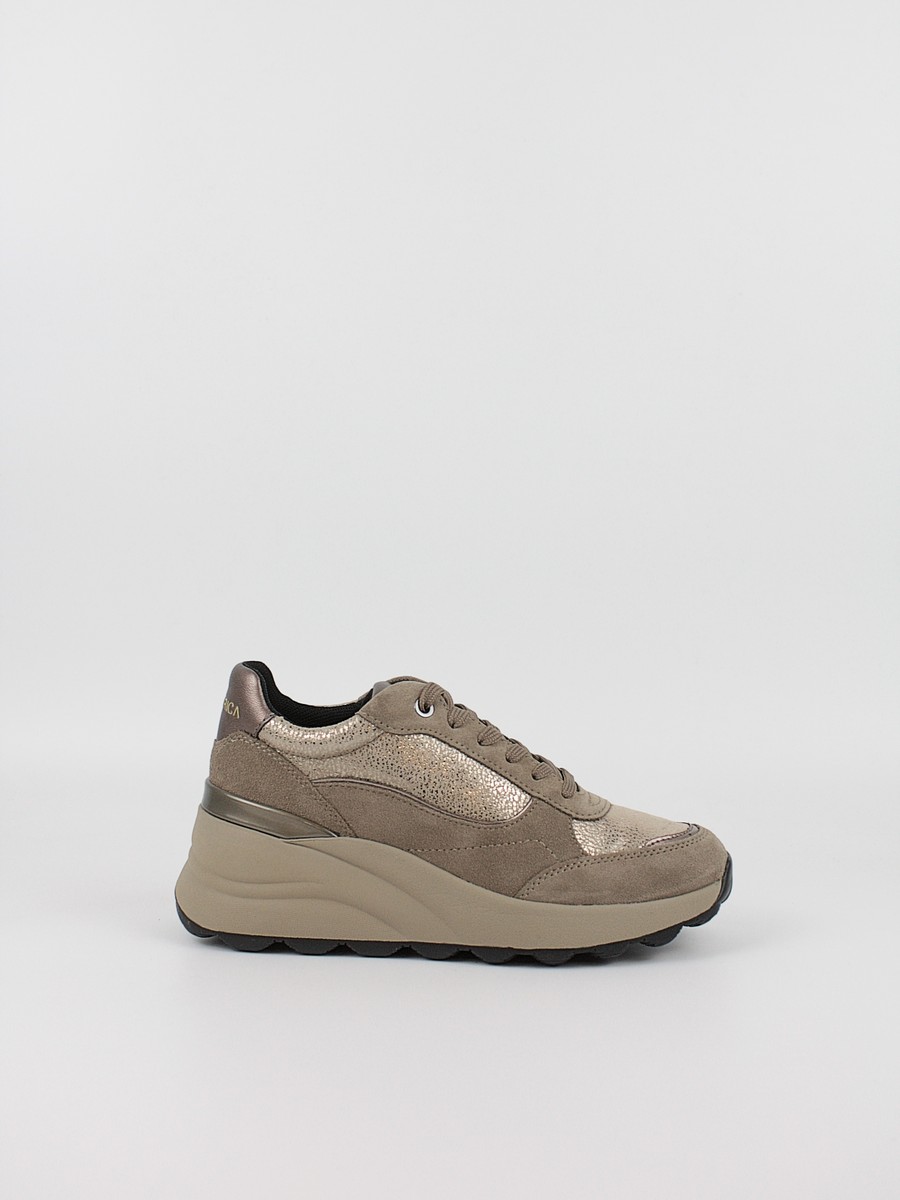 Γυναικείο Sneaker Geox Spherica ec13 D45WAA-0JS22-C6029 Πούρο