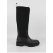 Women's Boot Calvin KLein High Rainboot Neopren YW0YW00838-BDS Black Women's Boot Calvin KLein High Rainboot Neopren YW0YW00838-BDS Black