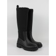 Women's Boot Calvin KLein High Rainboot Neopren YW0YW00838-BDS Black Women's Boot Calvin KLein High Rainboot Neopren YW0YW00838-BDS Black