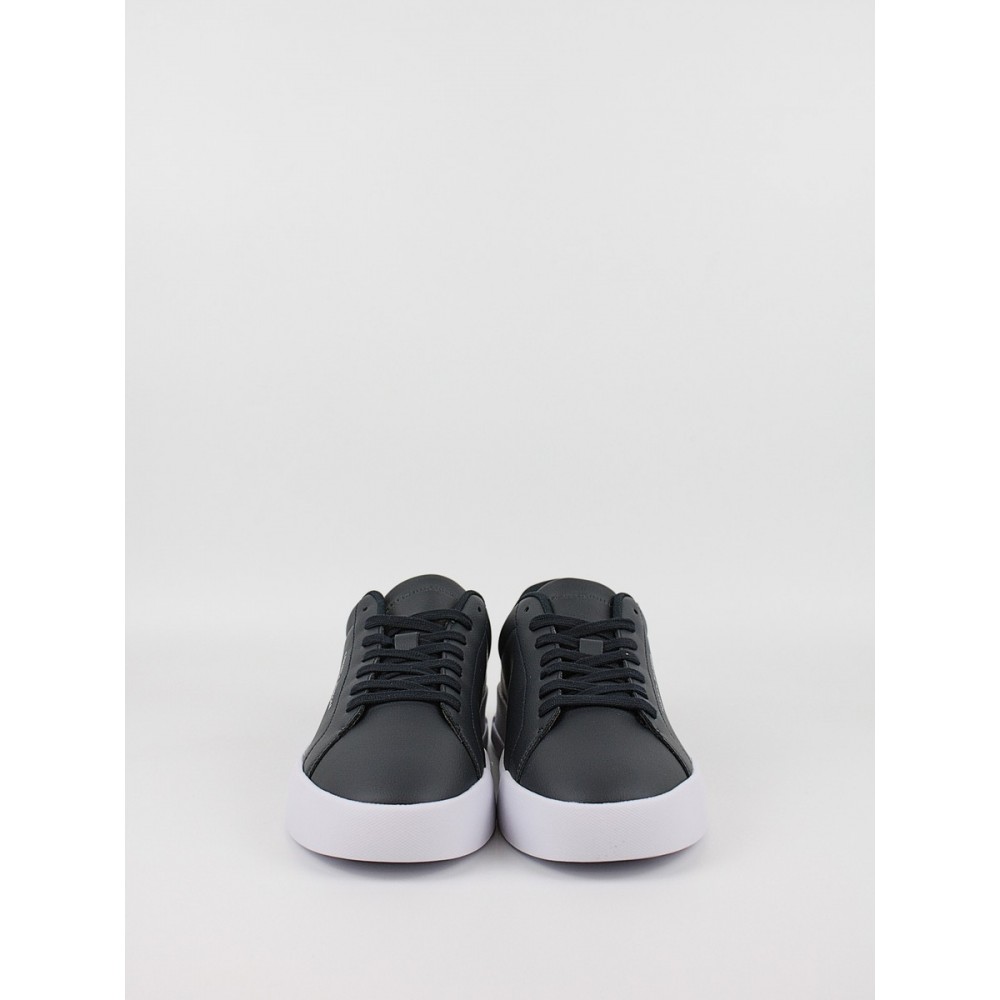 Men Sneaker Tommy Hilfiger Th Court Leather Grain Ess FM0FM05297-DW5 Blue Men Sneaker Tommy Hilfiger Th Court Leather Grain Ess FM0FM05297-DW5 Blue