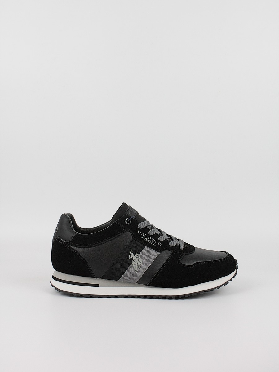 Men's Sneaker Us Polo Assn XIRIO007A-A8-BLK Black