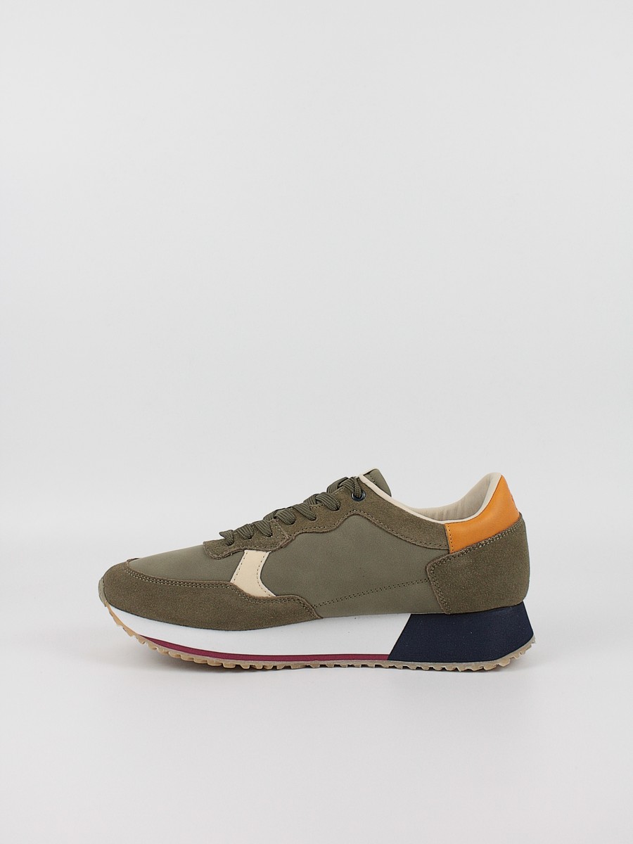 Men's Sneaker Us Polo Assn CLEEF006A-B8-MIL-DOR01 Khaki