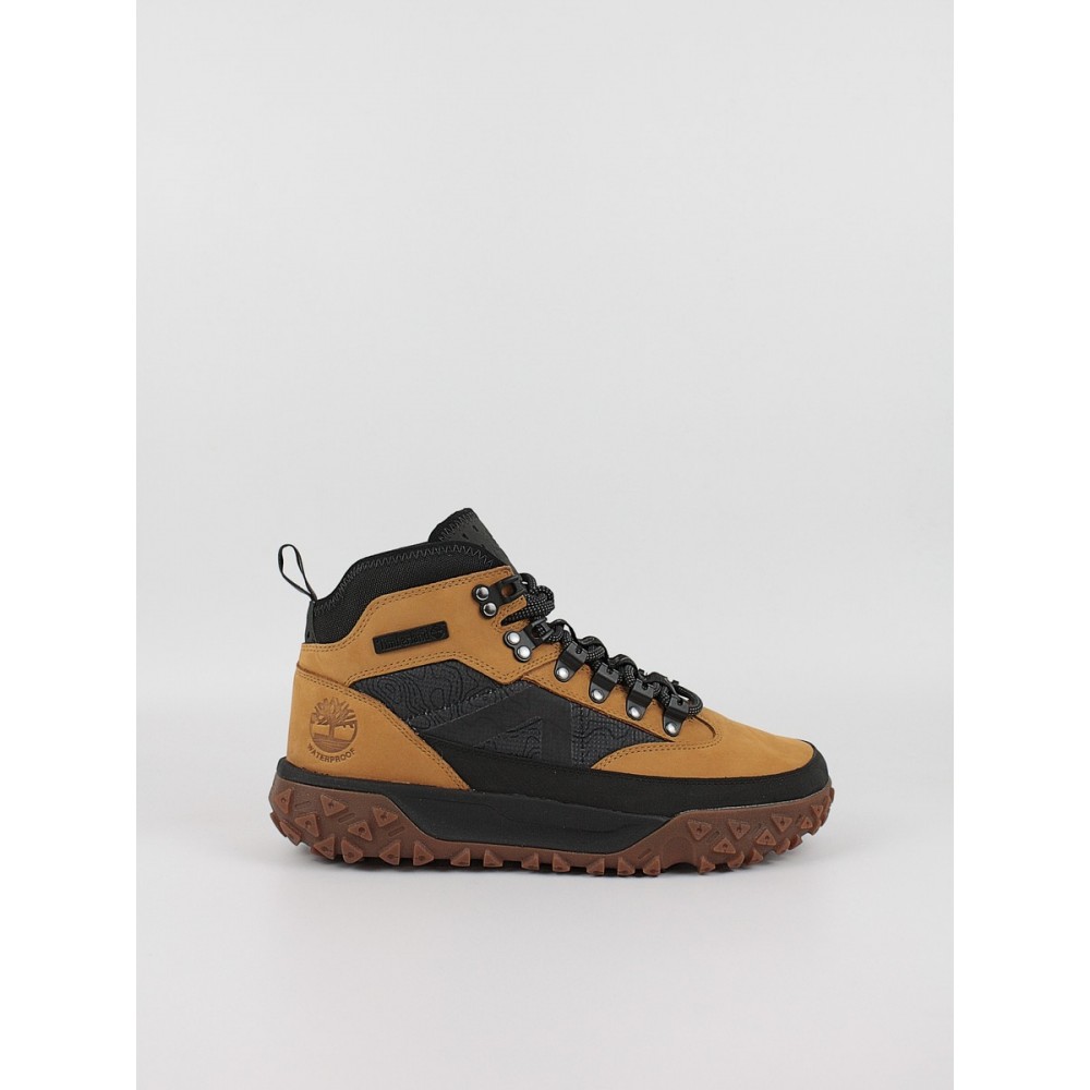 Men's Boot Timberland Greenstride Motion 6 Mid Lace Up Waterproof Hiking Boot TB1A67JC231 Yellow