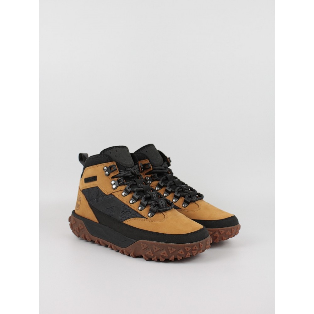 Men's Boot Timberland Greenstride Motion 6 Mid Lace Up Waterproof Hiking Boot TB1A67JC231 Yellow