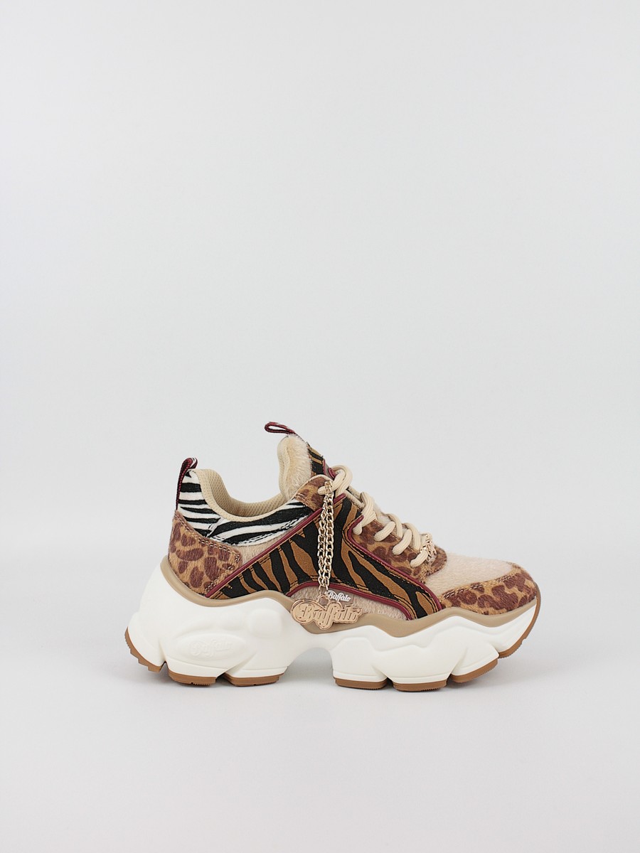 Women's Sneaker Buffalo Binary Glam BUF1636381 Leopar