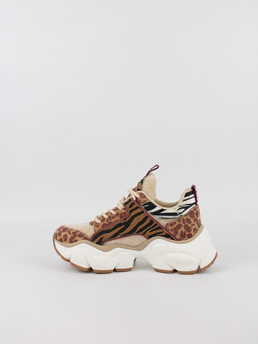 Women's Sneaker Buffalo Binary Glam BUF1636381 Leopar