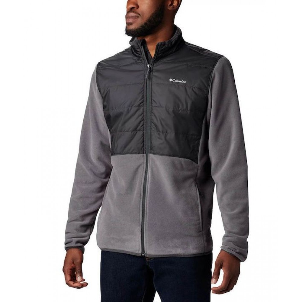 Ανδρική Ζακέτα Columbia Basin Butte™ Full Zip Fleece II 2101761-023 Γκρι Ανδρική Ζακέτα Columbia Basin Butte™ Full Zip Fleece II 2101761-023 Γκρι