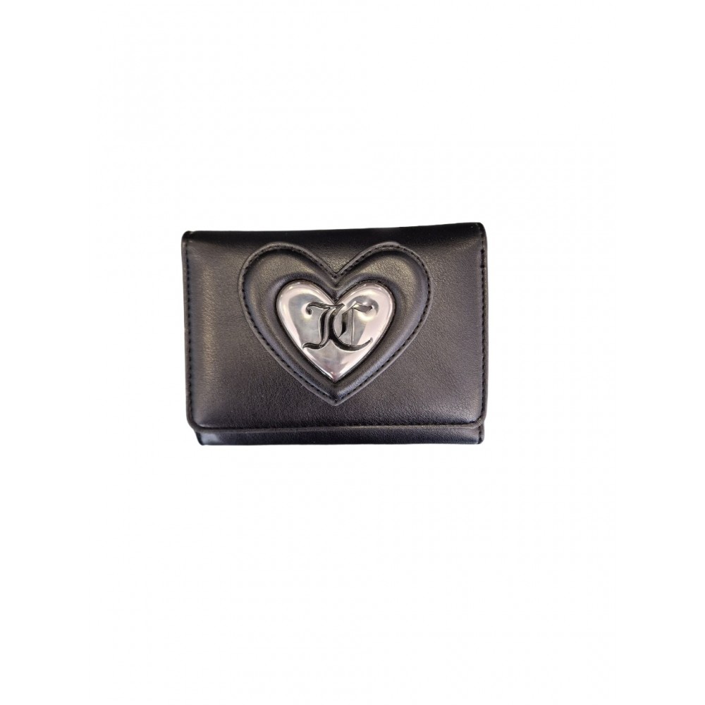 Women Wallet Juicy Couture Emily Medium Flap Wallet BIJE03548WVP-000 Black