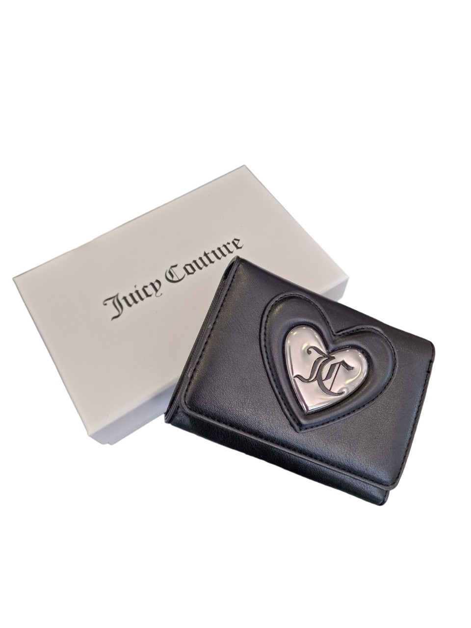 Women Wallet Juicy Couture Emily Medium Flap Wallet BIJE03548WVP-000 Black