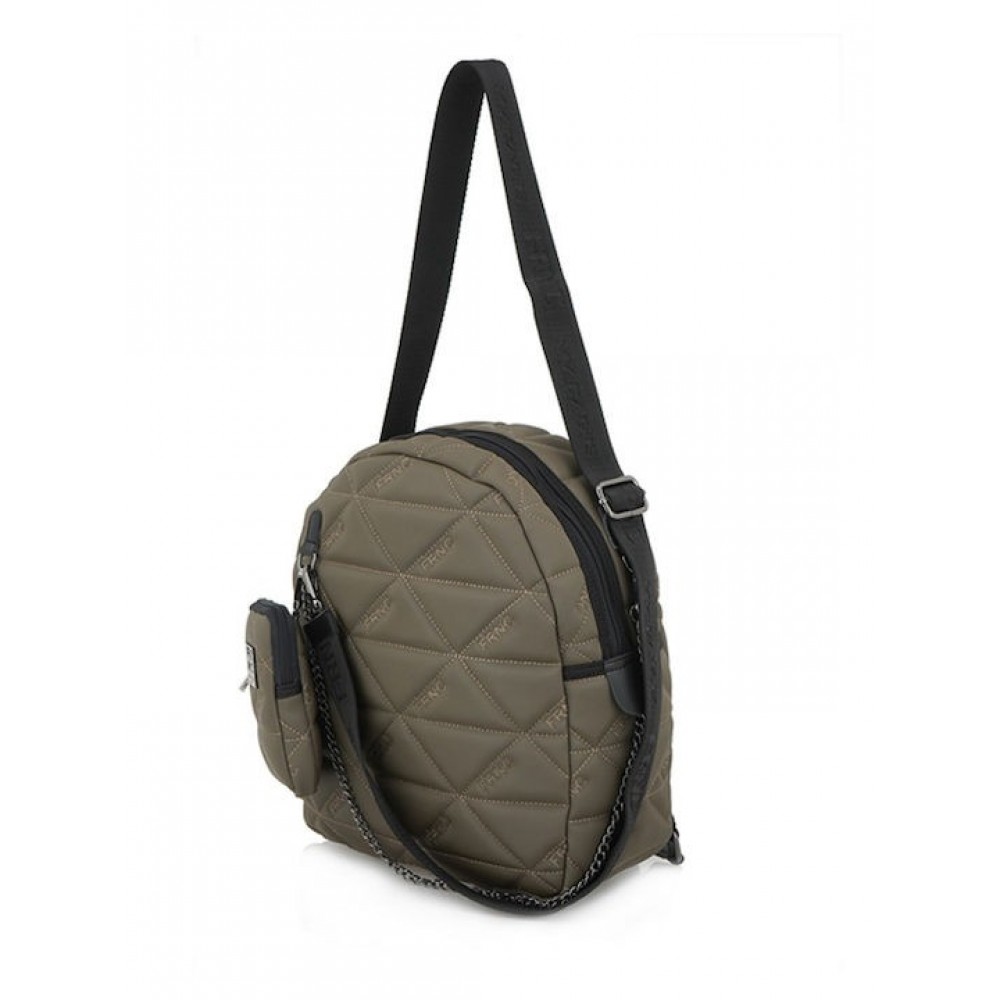 Women\'s Backpack FRNC 4106 ARMY Khaki