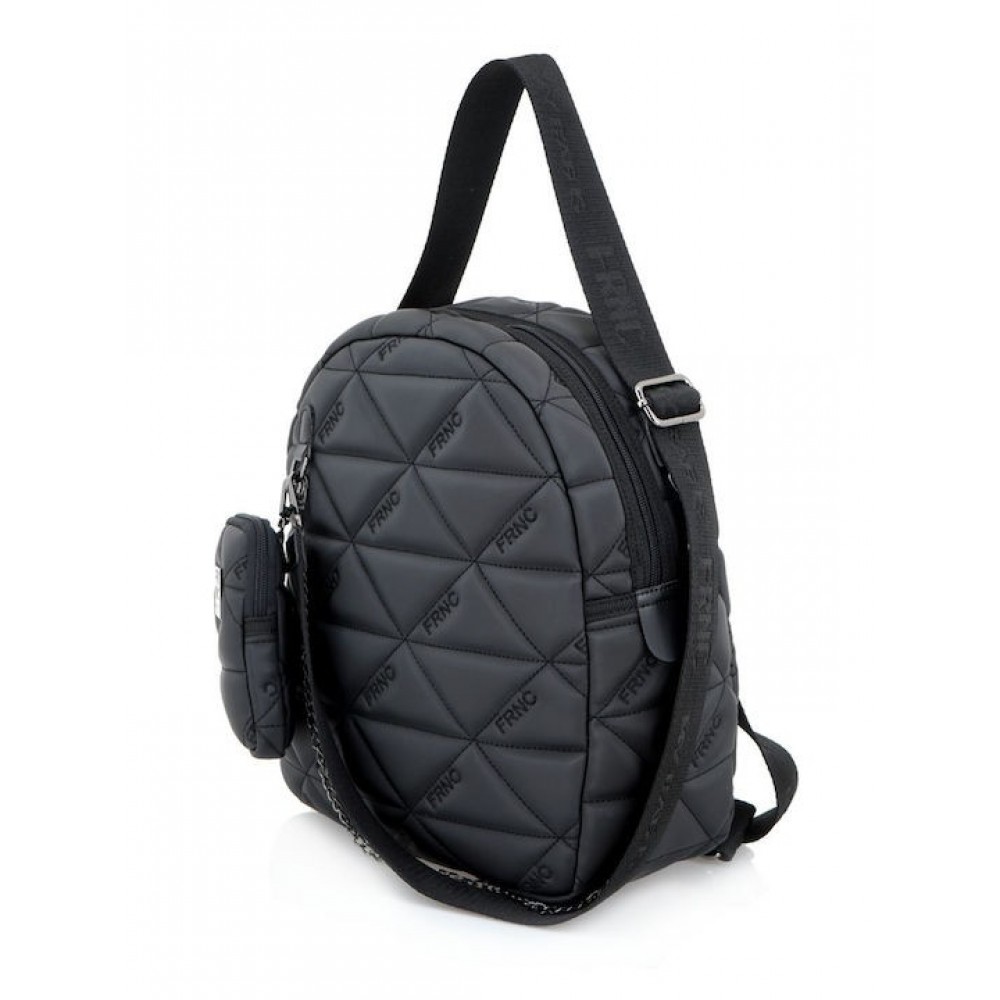 Women's Backpack FRNC 4106 BLK Black