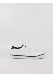Men Sneaker Tommy Hilfiger Th Hi Vulk Core Low Leather FM0FM05041-YBS White